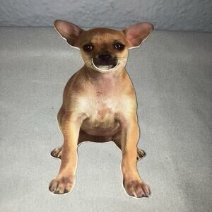 Book Mark The Chihuahua Puppy Dog Bookmark Blank Diecut The Paper House Used